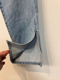Hidden Split Cuff Jeans, 25 (0)