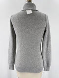 Antonio Melani Gray Turtleneck 100% Cashmere Sweater, S