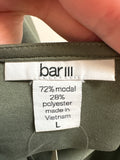 Bar III Green Dress, L