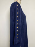Chico's Blue Travelers Top, L