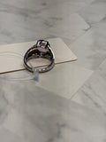 Sterling Silver Amethyst Ring, 11