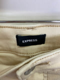Express Skyscraper Mid Rise 33.5" Inseam Jeans, 10