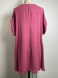 Umgee Pink Dress, L with Pockets