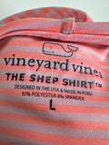 Vineyard Vines Pink Shep Pullover, L