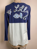 Lilly Pulitzer Blue Tee, XS