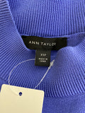 Ann Taylor Purple Dress, XS Petite
