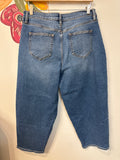 Lands End Cropped 24" Inseam Jeans, 12 Petite
