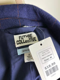 Future Collective Blue Reese Blutstein Blazer Jacket, M