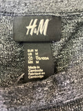H&M Charcoal Sweater, M