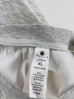 New Yogalicious Gray Scuba Top, XL