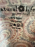 Natural Life Print Dress, S
