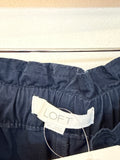 Loft Blue Cropped 26" Inseam Pants, XL