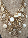 Chico's Gold Necklace, 17"-20"
