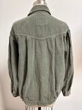 American Eagle Green Corduroy Jacket, S