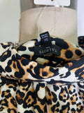 Talbots Animal Print Top, 2X