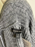 Banana Republic Gray Merino Wool Cardigan, S