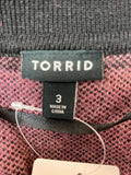 Torrid Black Cardigan, 3X