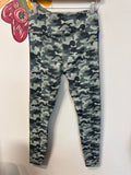 Spiritual Gangster Camo Rainbow Trim 28" Inseam Leggings, L