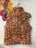 Loft Animal Print Pocket Vest, M