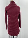 525 America Burgundy Cardigan, L