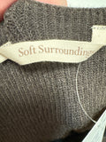 Soft Surroundings Brown Sweater, XS