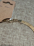 Givenchy Gold Herringbone Necklace, 15"