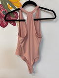 Intimately Free People Pink Bodysuit, M
