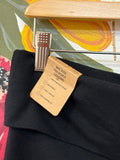 New Victoria's Secret Black Mid Rise Foldover Leggings, L