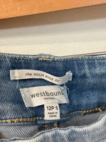 Westbound High Rise Cropped Jeans, 12 Petite