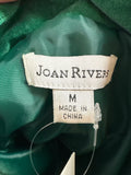 Joan Rivers Green Velveteen Jacket, M