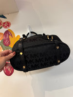 Michael Kors Black Handbag, 10"x13" (no crossbody strap)