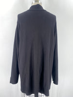 89th & Madison Black Cardigan, 1X