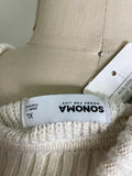 Sonoma Cream Sweater, XL