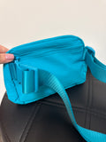 New 32 Cool Blue Crossbody Belt Bag