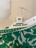 Max Studio Green Top, 2X