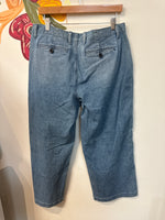 Lands End Wide Leg Jeans, 14