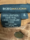 BCBGMaxAzria Genuine Suede 32" Inseam Jeans, 4