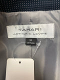 Tahari Blue Blazer Jacket, 12