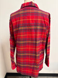 Denim & Co Red 100% Cotton Jacket, M