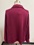 Umgee Burgundy Sweatshirt, XL