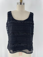 R&M Richards 2pc Black Top + Jacket, 14