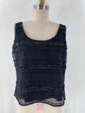 R&M Richards 2pc Black Top + Jacket, 14