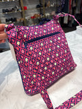 Vera Bradley Katalina Pink Hipster Crossbody, 10"x11"