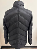 Michael Kors Black Packable Down Fill Jacket, L