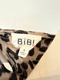 Bibi Animal Print Top, S
