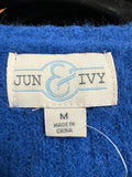Jun & Ivy Blue Sweater, M