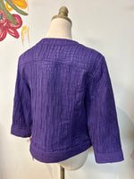 New Ruby Rd Purple Jacket, 12 Petite