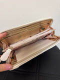 Betsey Johnson White Wristlet, 8.5"x5.5"