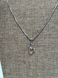 Sterling Silver  Necklace, 18"