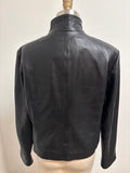 Wilsons Leather Black Jacket, L